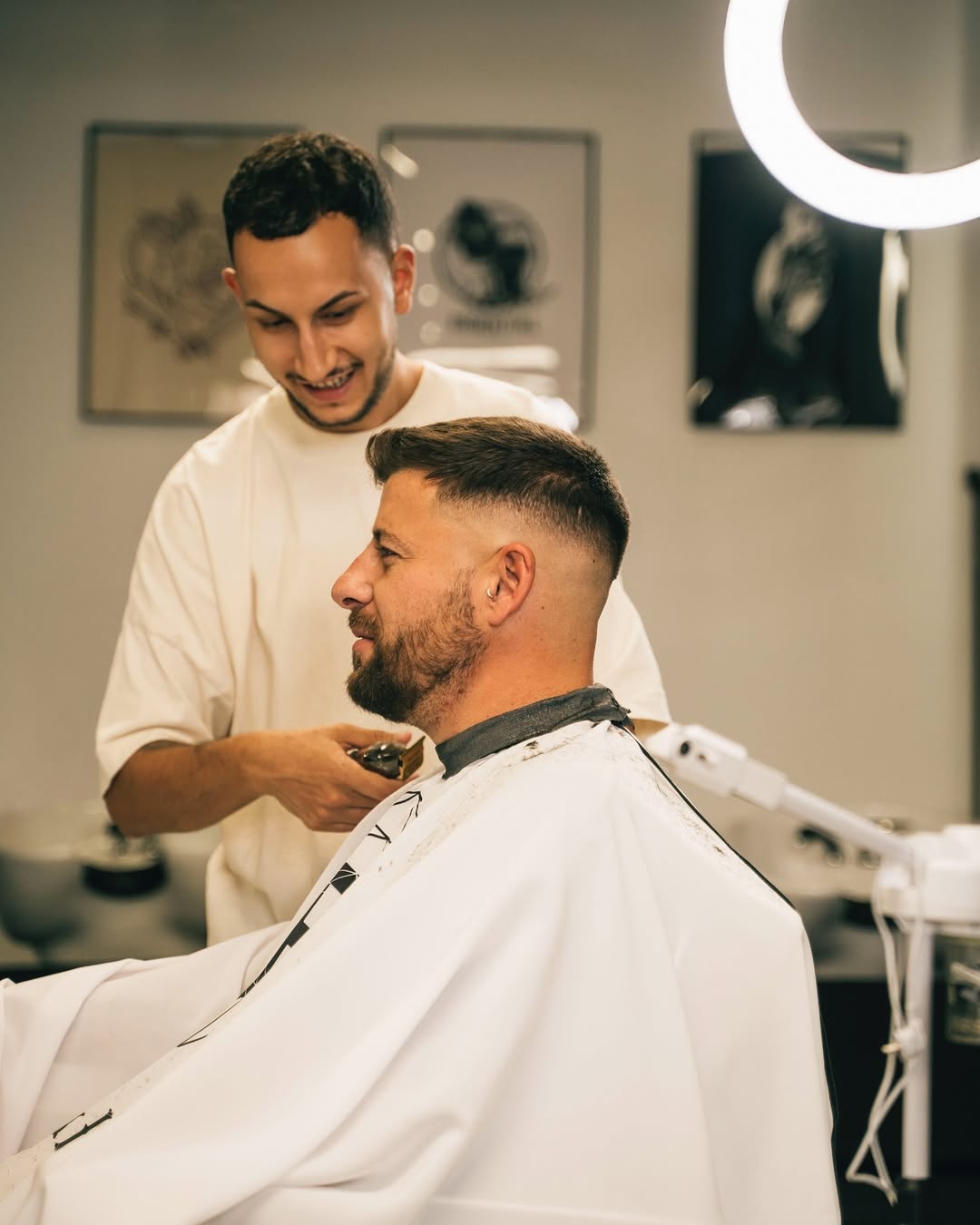 Corte de pelo con degradado